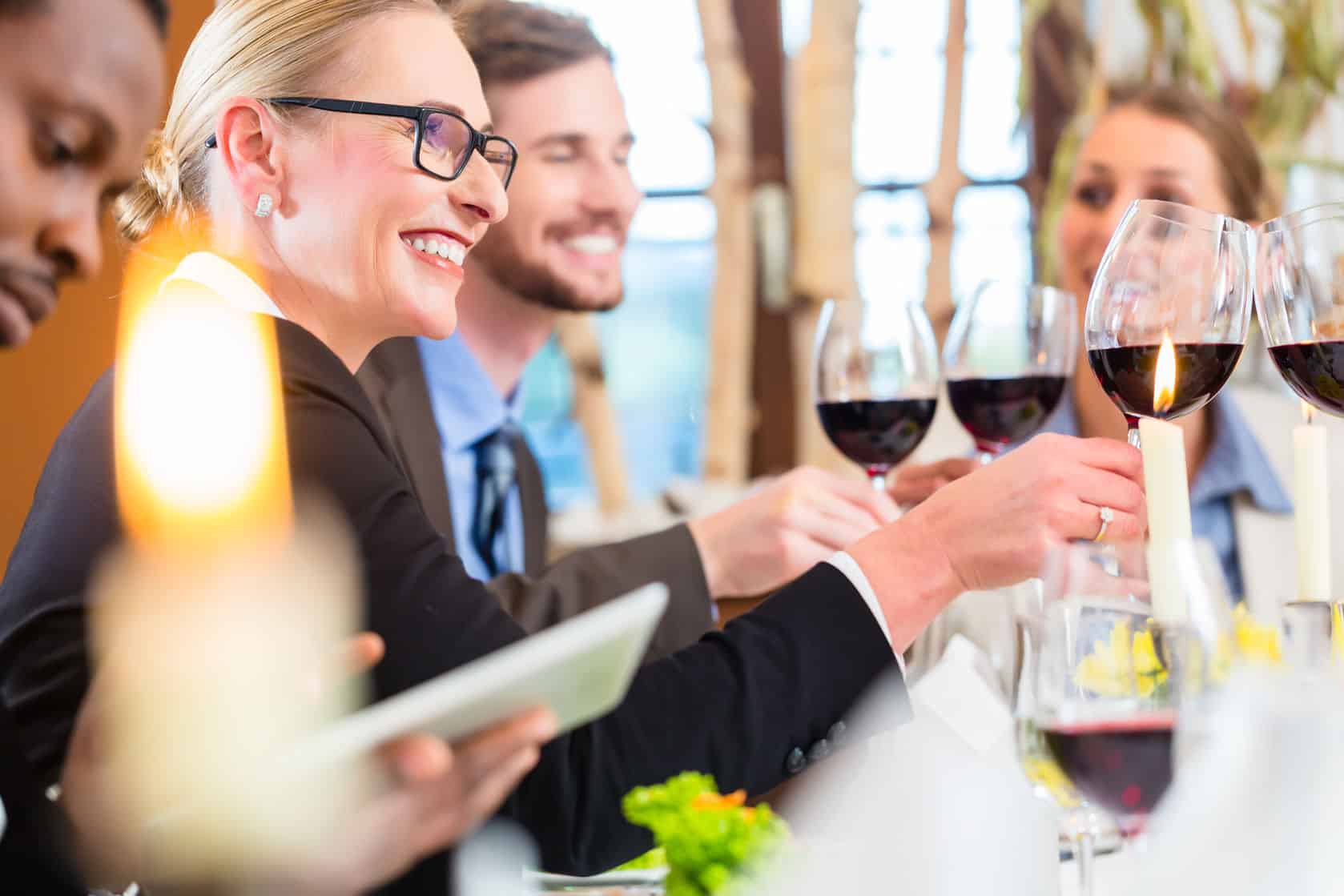 Dîner œnologique d’entreprise avec accords mets et vins